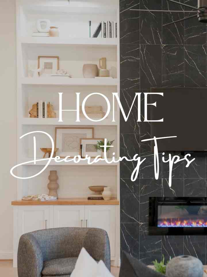 Check out my top home decorating tips for a perfectly staged home. I love incorporating bold contrasting colors like black and white and pair it with wood accents or tones to warm the space up. If I don’t do anything else I will always layer when I stage because it adds so much dimension to the room when you layer big and small short and tall items all together. The most important tip is to style your space that showcases who you are but keep it cute ☺️ 

#livingroom #kitchendecor #builtins 