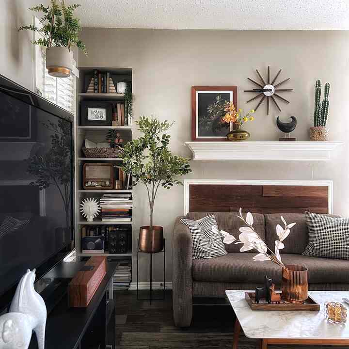 #bookcase #timelessdecor #plants #shelves I recently bought a small storage box that has six little drawers. I bought it because I think it’s a cute item for storage and to specifically display in my built-in bookcase. ￼ There isn’t anything specific that I want to store in the box.  So, I think that it’s a cute idea to collect random small objects and place one in a drawer each day. ￼ If I find a small toy or any small object in random spots throughout my day then I’ll just take it and put it in the box. In time, the small chest will be full and I’ll do a “reveal” video showing the objects. It’s just a quirky little project. Why not?￼