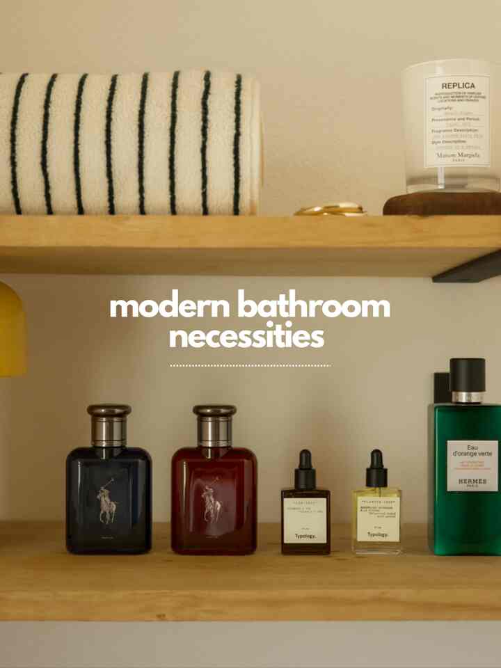 In my restroom, a playful atmosphere comes to life with the inclusion of striped pattern Tekla towels and the eye-catching Iconic Chairs Shower Curtain from Curve by Sean Brown. These elements infuse a sense of vibrancy and character into the space. Complementing this is the Lookin’ Good yellow Sproos shower head, adding a dash of color and functionality. For those intrigued by these choices and looking to replicate the same vibe in their own bathrooms, I've made it easy by tagging where they can purchase these items.
#bathroomdecor #contemporarybathroom #curatedshower 