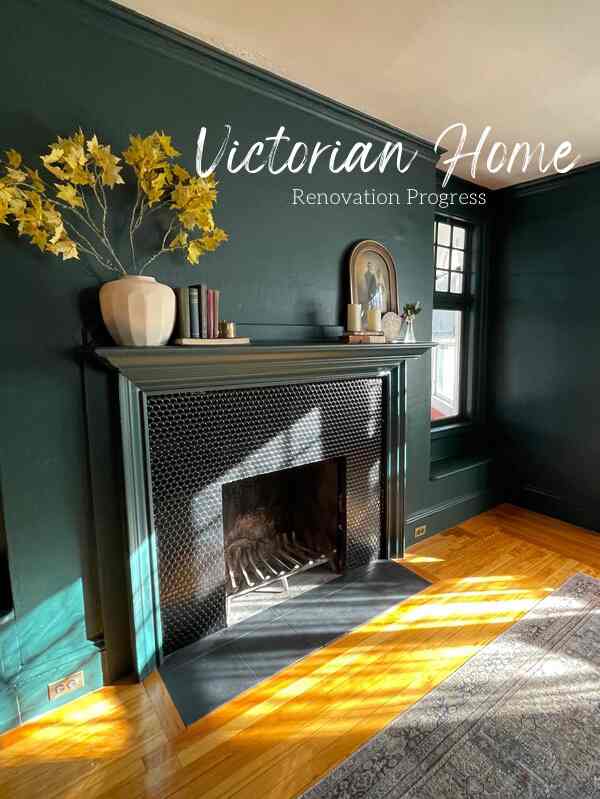 Our 1890s shingle Victorian is in the midst of her glow-up! We’ve remodeled and designed homes before, but this one is our biggest project yet. Every single room needs an overhaul – at the very least, paint, but most need much more than that. So far we have completed three rooms - the living room, the laundry room, and an extra bedroom. We are currently in the middle of our kitchen remodel, so that will make four! One thing is for certain – we are not turning this detailed beauty into a cookie-cutter new build. But we are working hard to keep this renovation as affordable as possible while maintaining a high-end look. Here are our completed rooms so far. #VictorianHouse #Renovation #MoodyAesthetic