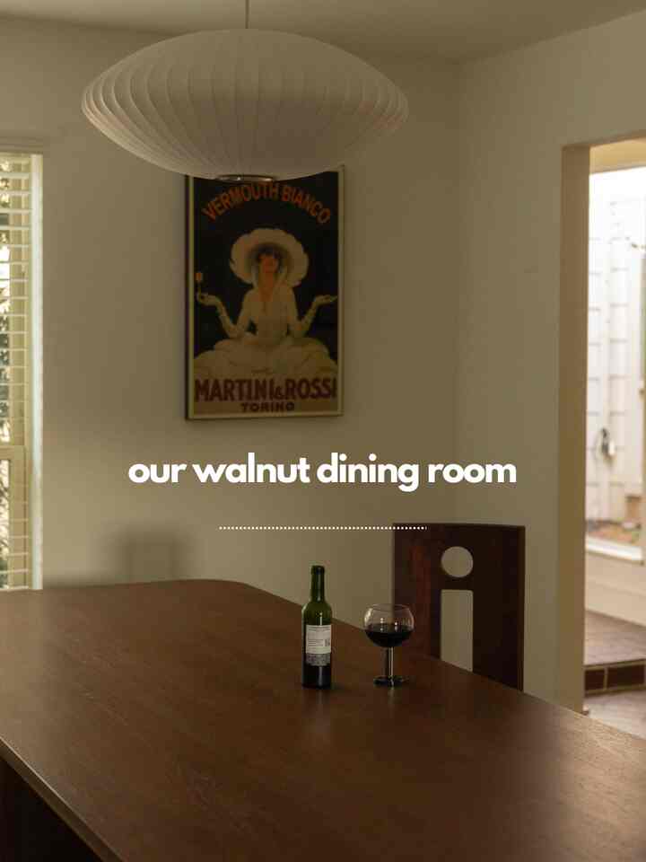 In our dining room, the beauty of walnut-made furniture shines, giving the space a timeless and inviting appeal. A touch of modernity is introduced through the Hermann Miller lamp, casting a soft glow and accentuating the rich tones of the walnut. The Tripp Trapp chair in walnut by Stokke seamlessly combines style and functionality, providing a perfect perch at the table. Alongside, my personally designed iChair adds a unique flair, blending harmoniously with the walnut elements, showcasing the beauty of personalized design. This curated combination makes our dining room a haven for both design and comfort. 🌟🪑 #HermannMiller #PersonalizedDesigns #ModernDiningSpace 