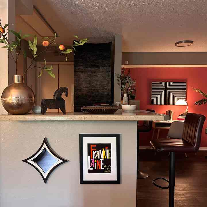 #apartment #decor #bar #midcentury #modern **My Favorite Shots** Hi! This is another one of my favorite pictures that I took in the apartment that i have been inhabiting these past 2 years.￼ By the way, I have begun moving to another apartment. A brand new, never occupied apartment! I am excited! I will be sharing about that apartment very soon.