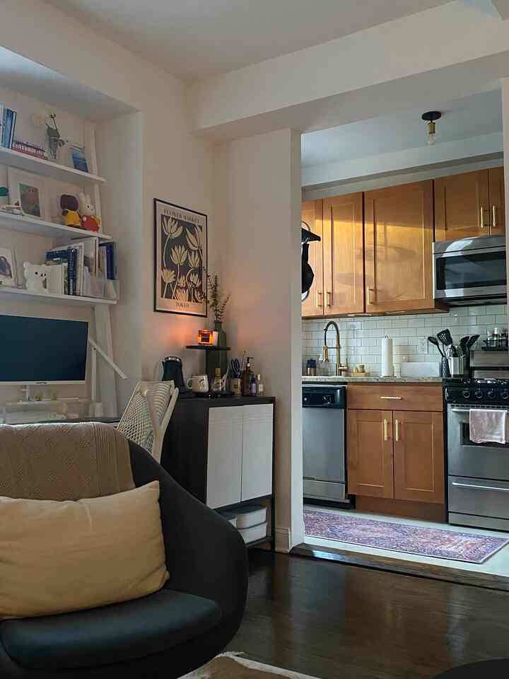 Home 🤍 #nycapartment #workfromhome #studio