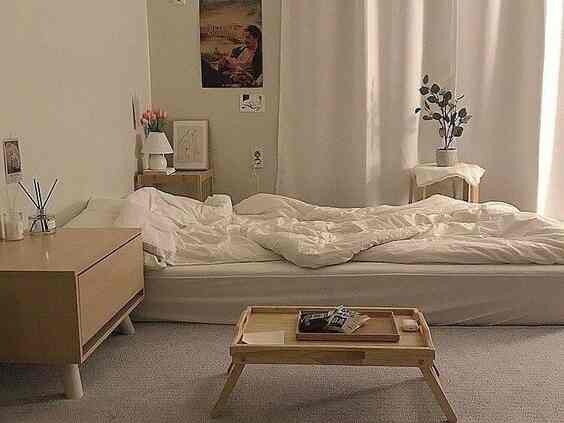 🤍🤍🤍 super simple but functional staples! #bedroominspo #cleangirl #minimal