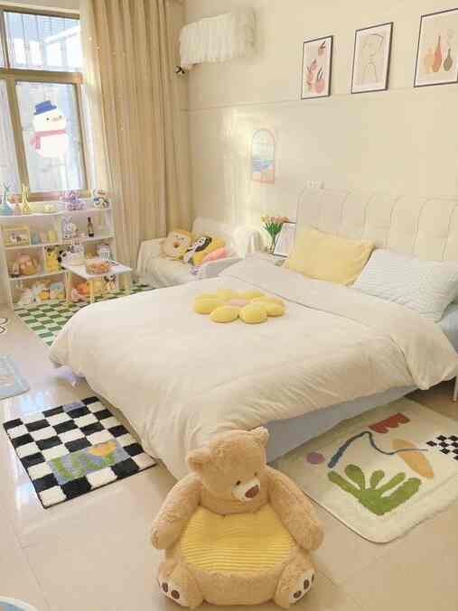 i love having bright and happy colors in my room! here are some of my fav room decor heh #bedroominspo #cute #pastel