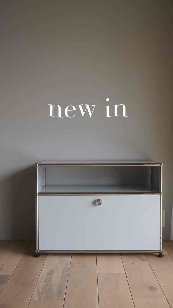 最近購入したUSMハラー。
ずっと憧れで、価格的に迷っていました。
でも実物が家に来て、どんなものを飾ってもきゅっと空間を引き締めてくれるような佇まいや作りの頑丈さにただただ感動しています。

他の部屋にも欲しくなりました💭

#USMHaller #キャビネット #サイドボード #リビング #ダイニング 