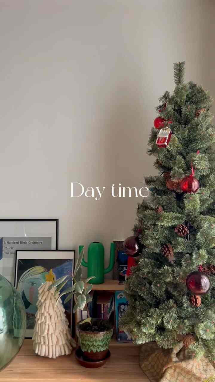 Two vibes,our tree🎄☀️🌛


#クリスマスツリー #クリスマス準備　#クリスマス　#クリスマス雑貨　#暮らしを楽しむ　#リビングインテリア