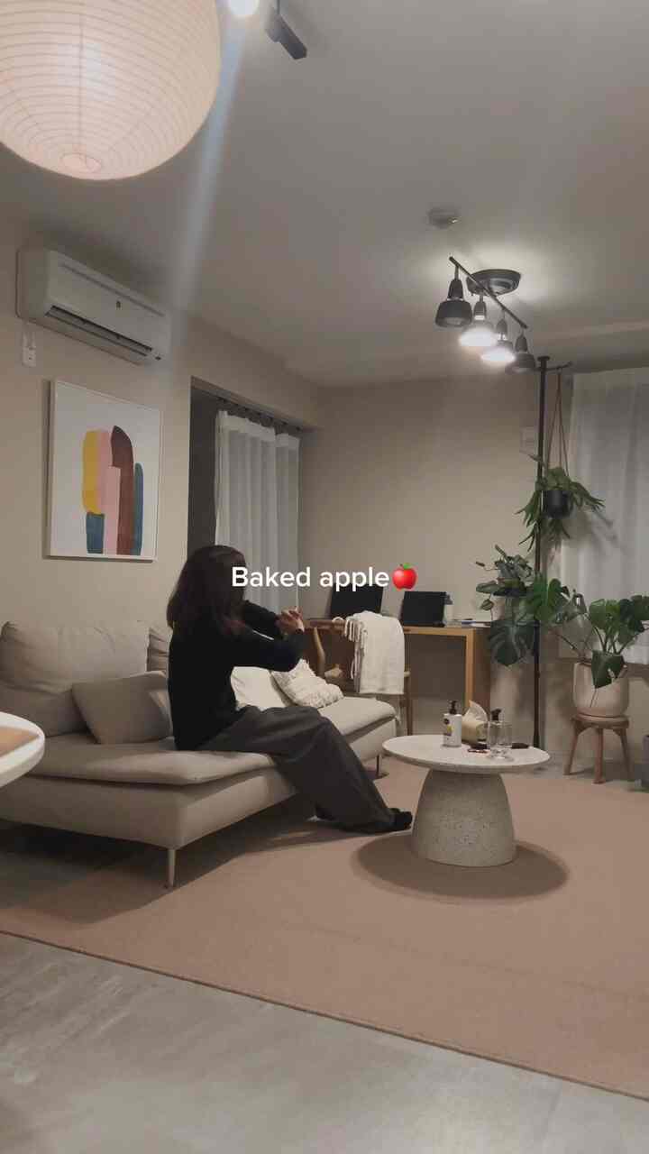 焼きリンゴ作った🍎
#焼きリンゴ #簡単スイーツ #簡単レシピ