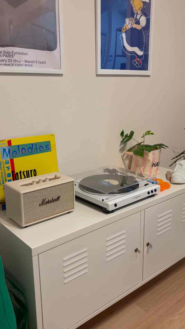 #山下達郎 #audiotechnica #Marshall #ikea #IKEA家具 #レコード #レコードプレーヤー