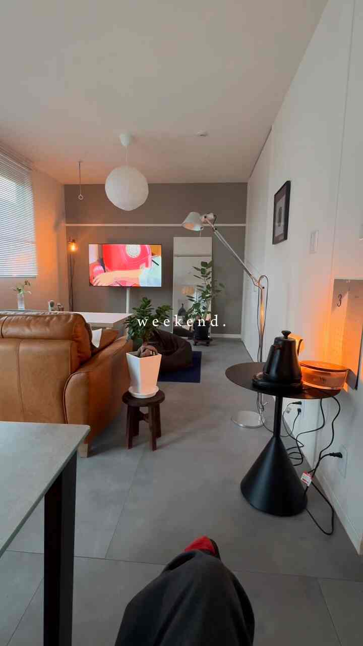 day off ☕️

#賃貸インテリア　#グレーインテリア
