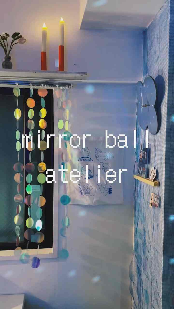 I moved the mirror ball to the atelier and put a spotlight on it ♡ It's sparkling and pretty

#MirrorBall #IKEAInterior #KoreanInterior #AtelierRoom #Workroom #InteriorLovers #StylishRoom #RoomTour #IndirectLighting #Redecoration #MirrorBall #IKEAStyle #KoreanInterior #AtelierRoom #WorkspaceDesign #RoomDecor #HomeVibes #InteriorAddict #CozyRoom #LightingDesign #MiniBall #IkaAtelierRoom #KoreanInterior #AtelierRoom #Atelier #Working #InteriorWork #GiantInterior #LittleRoom #Interior #homecafe