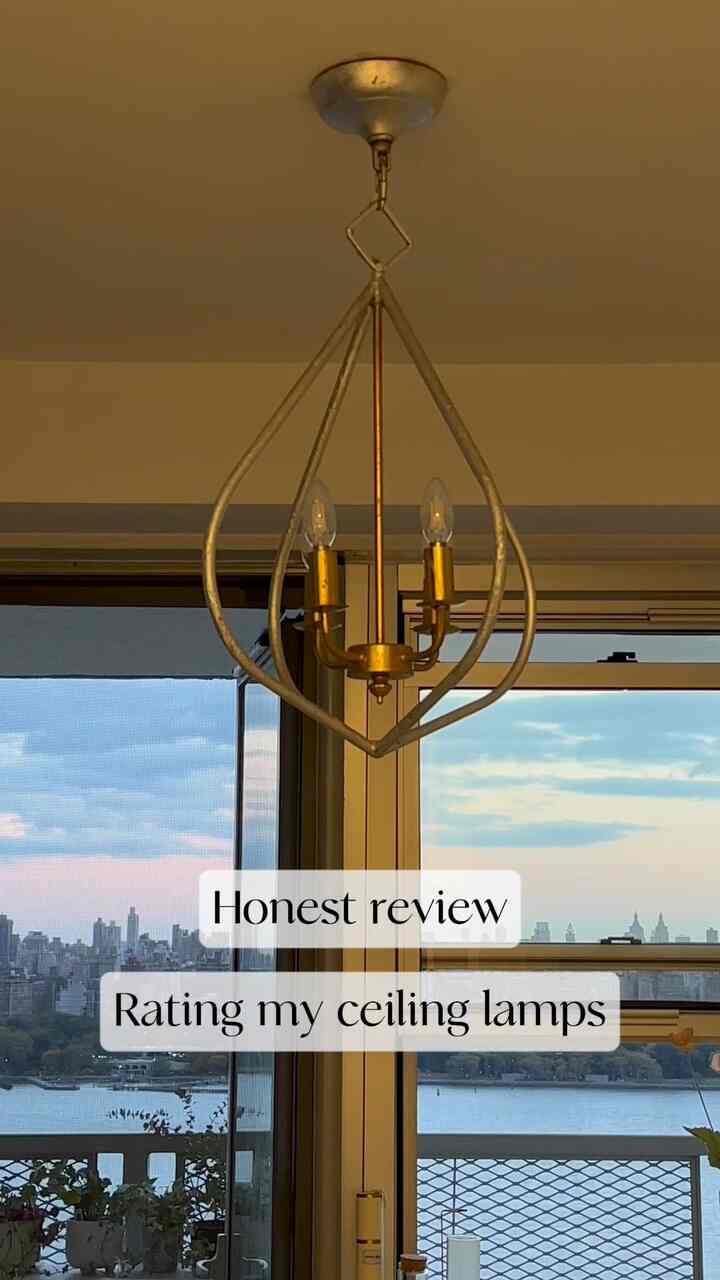 Honest review series ✨ Rate my ceiling lamps with me 👀

#honestreview #realreview #ceilinglamp #frenchmodern #romantic 
