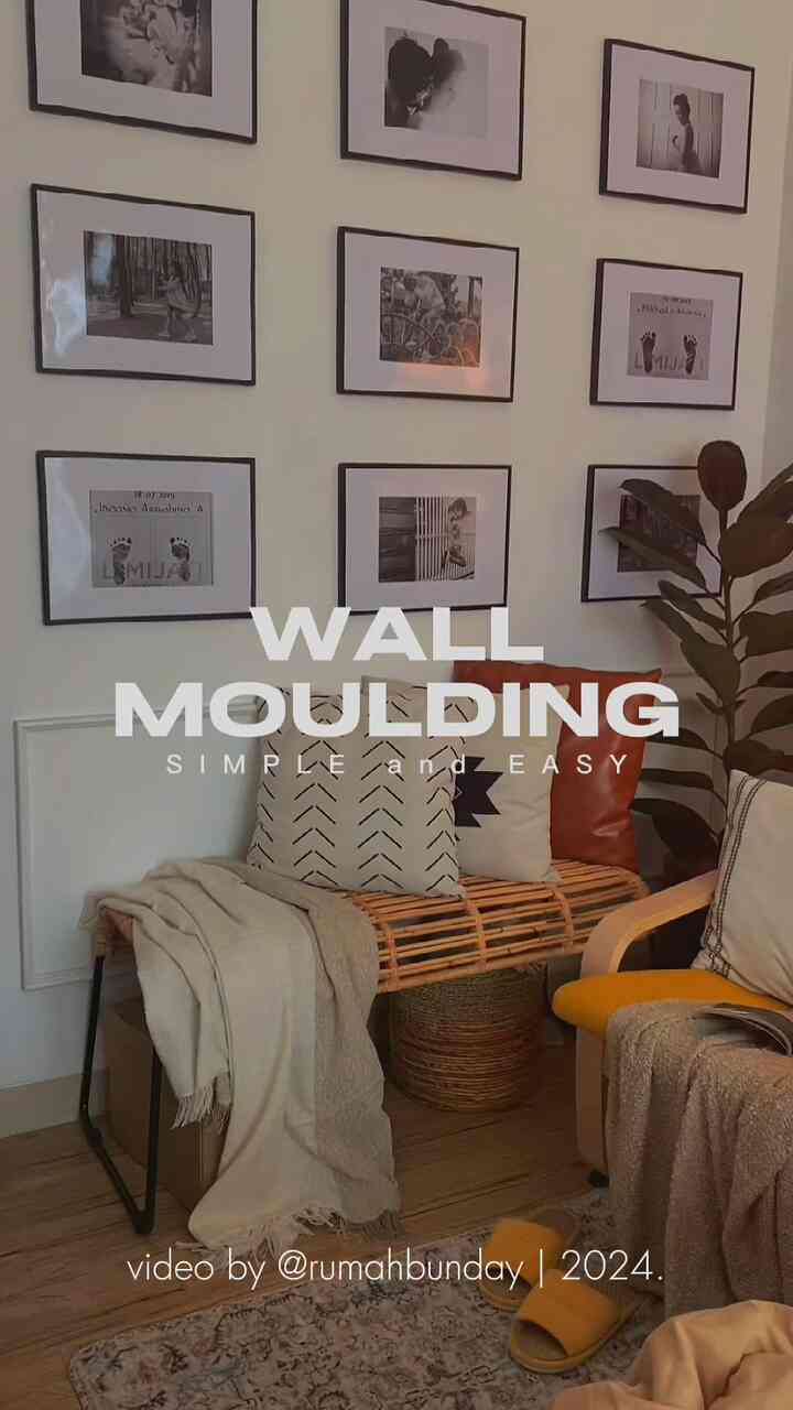 Ide Dekorasi — Wall Moulding Praktis ✨
—
Wall Moulding ini bisa merubah looks dinding kamu jadi lebih Aesthetic

dikirim sudah berbentuk frame, tidak perlu dirakit lagi, sudah ada perekat [double tape] di belakangnya sehingga pemasangan sangat mudah, tidak perlu jasa tukang, cukup pasang sendiri, ada banyak pilihan ukuran dan juga pilihan profil, yang kami gunakan profil tangi ukuran 50x50 cm

semoga menginspirasi ✨
#ShortVideoContest #WallMoulding #ScandiBohoStyle