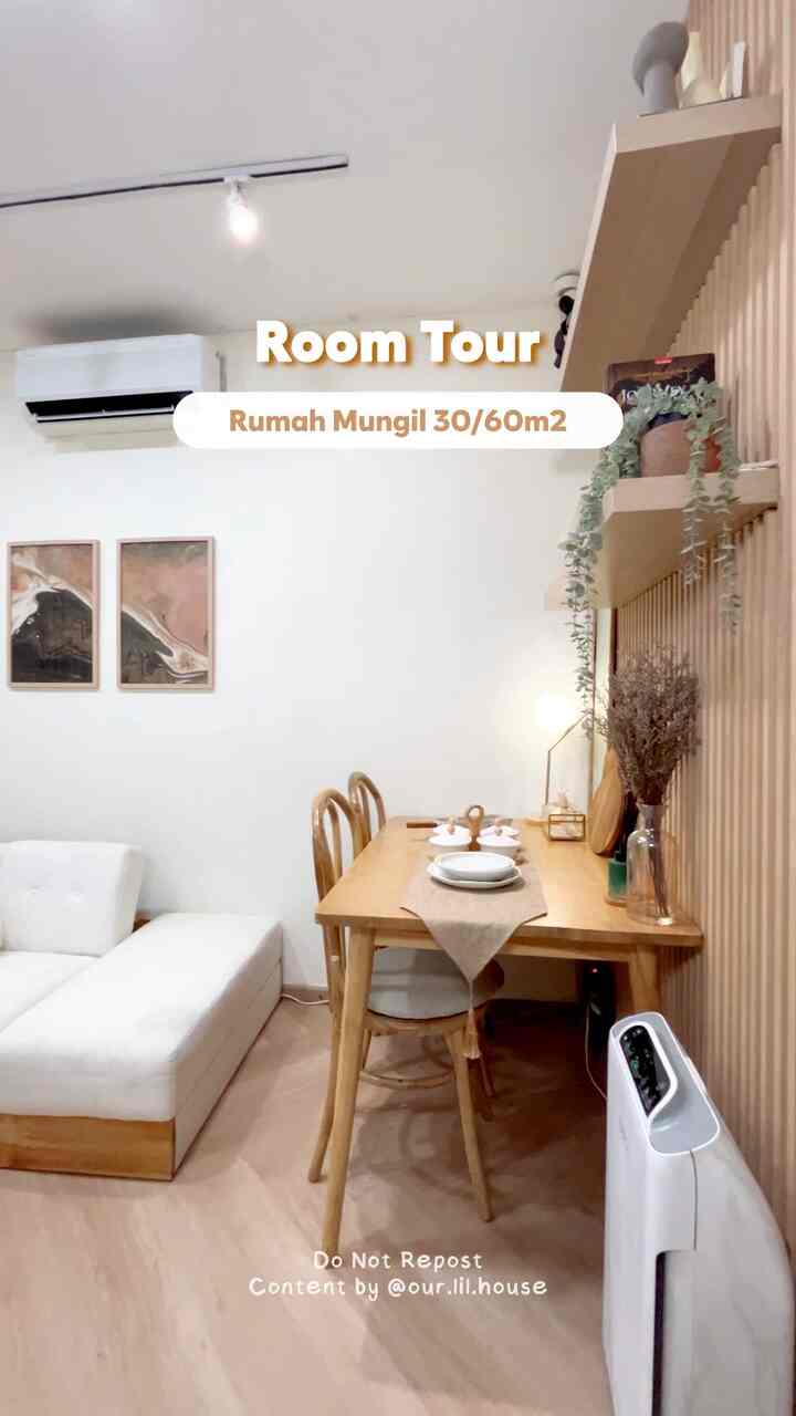 Our Lil House - Room Tour

Meskipun ukuran ruangannya mungkin kecil, tapi ga disangka rumah ini bisa membawa banyak rezeki dari arah yang ga pernah kita sangka adalah sesuatu hal yang kami yakini terjadi karena rencana terbaikNya🌿 

Yang penting memang rasa syukur di setiap sudutnya 🤎

#housetourvideocontest #housetour #hometour #roomtour #rumahmungil #rumahaesthetic