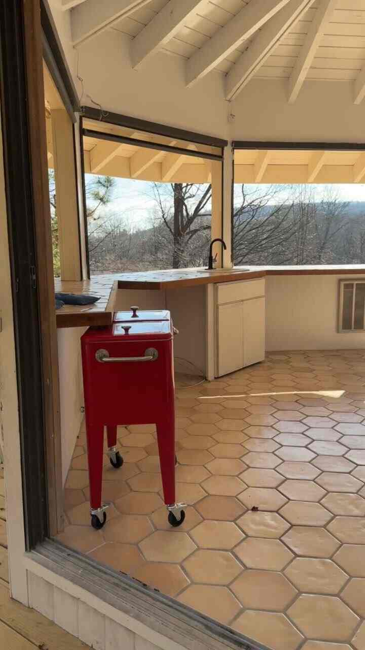 Dapur teras luar ruangan #outdoorkitchen