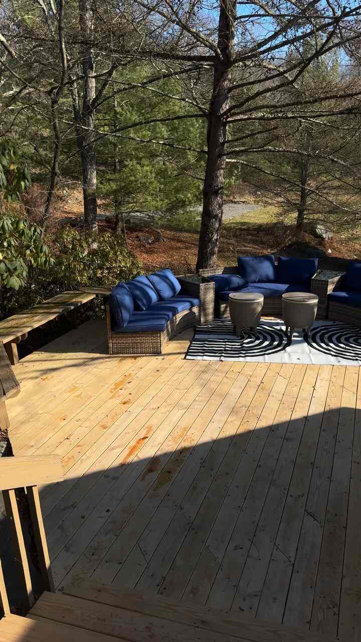 Outdoor lounge area #outdoorcouch