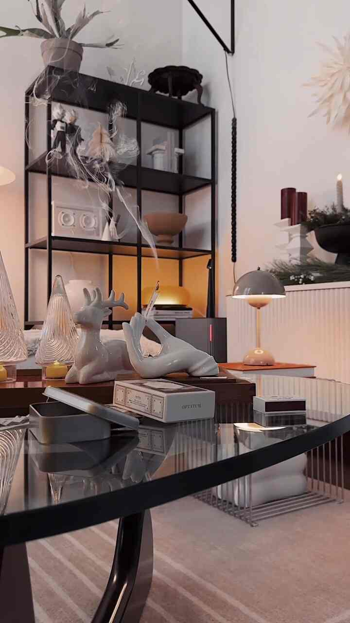  A peaceful moment 

#livingroom #livingroominterior #livingroomdecoration #incense #lighting #candle #candleholder #shelf #shelfinterior #Bluetoothspeaker #homedecor