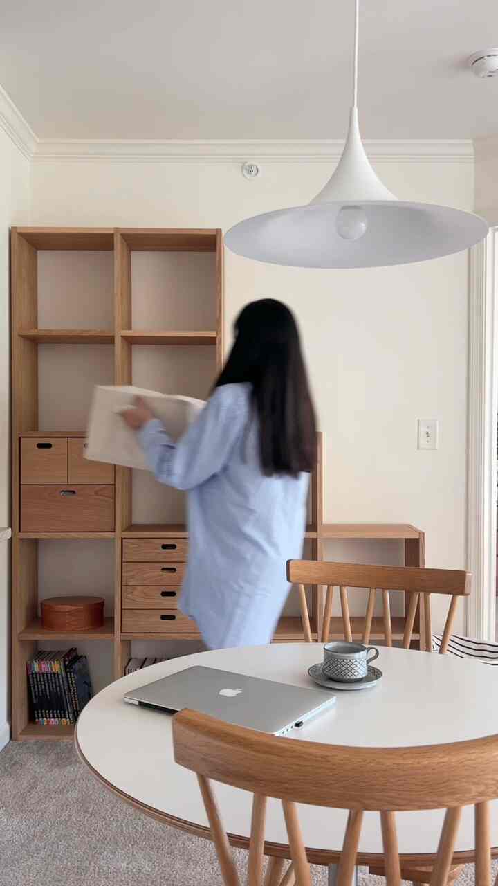 Organizing step by step!
#Organized #organizedstorage #muji #woodencabinet #WoodInterior #livingroominterior #livingroom 