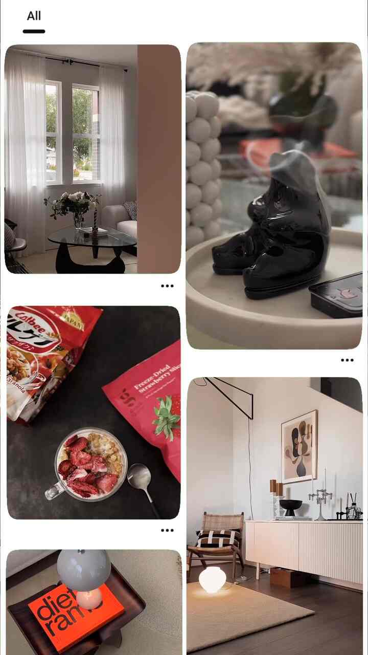 Modern living room in beige tones and transparent materials, featuring a coffee table and armchair with a calm, refined atmosphere