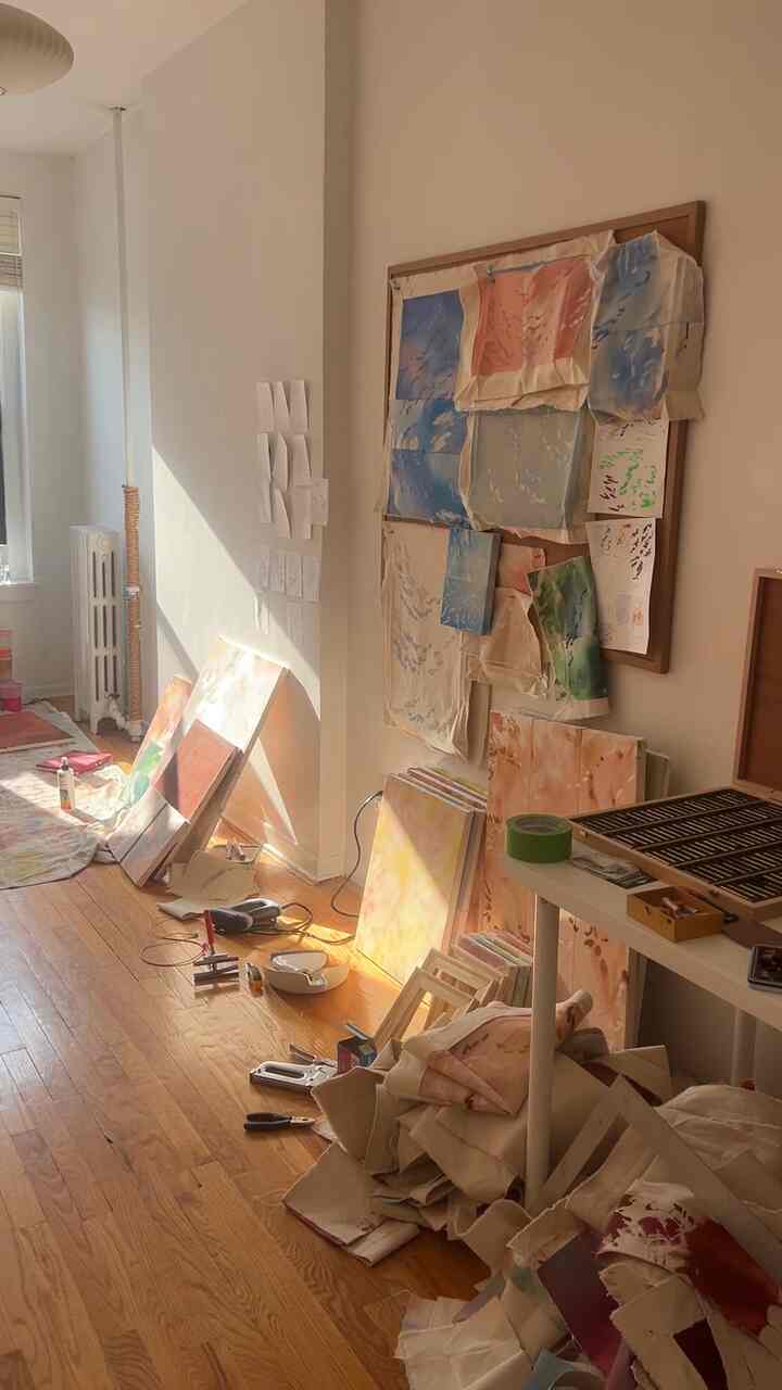 My studio!!! #sunlit #artist #apartment 