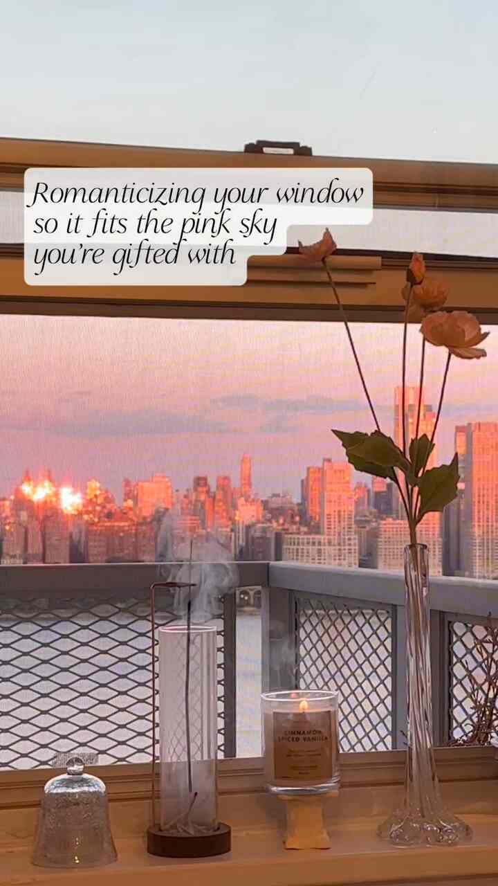 Love placing romantic decor on the window sill by my dining table. 🩷

One of the best purchases I made for my window sill is my incense holder. It’s so convenient that I can just pour the ashes from the container into the bin right away after burning at least 10 sticks. 

#windowsill #incenseholder #incense #romantic