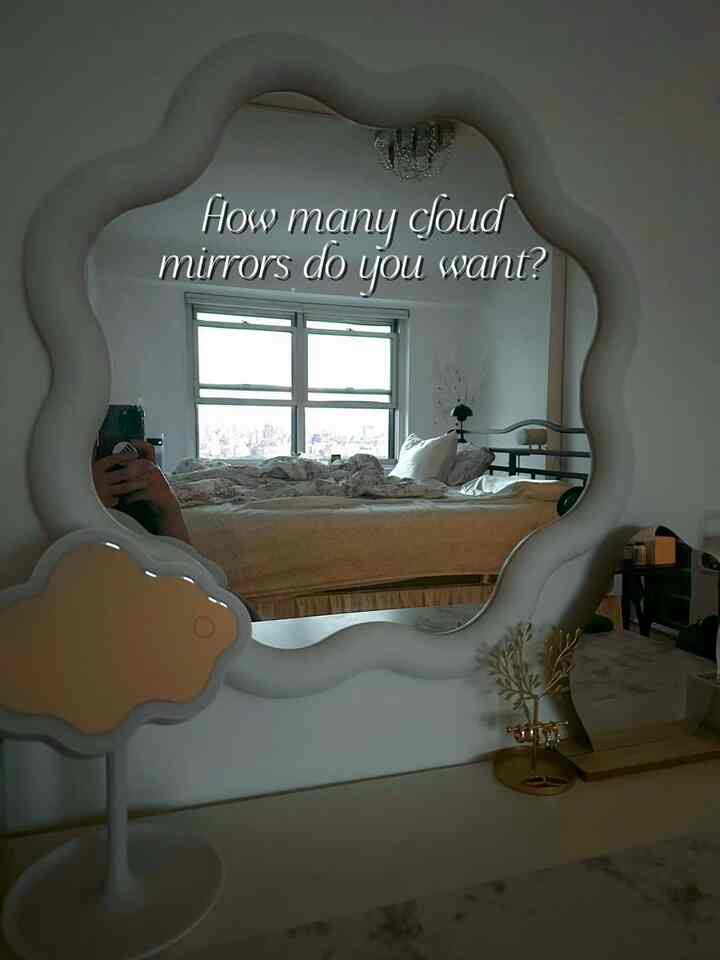 Can’t have enough mirrors. ☁️🌈

#mirror #irregularmirror #light #rainbow #cloud