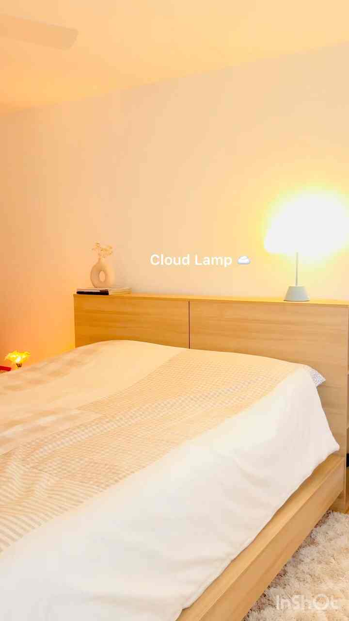This cloud lamp is literally the mood of the whole room ☁️✨ 

3 colors + 10 brightness levels = endless cozy vibes 🫶

#cloudlamp #lamp #lightinginterior #lighting #light #lightingeffect #bedroom #bedroominterior #bedroomdecor #cozy #cozybedroom #cozyroom #cozyinterior #cozyhome #homedecor #interior 

Music: Mornings
Musician: Jeff Kaale