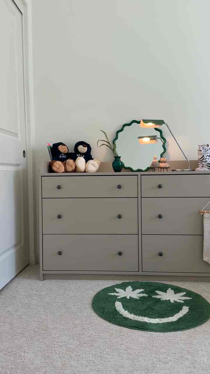 #boysroom #greeninterior #kidsroomlight #beigeinterior  