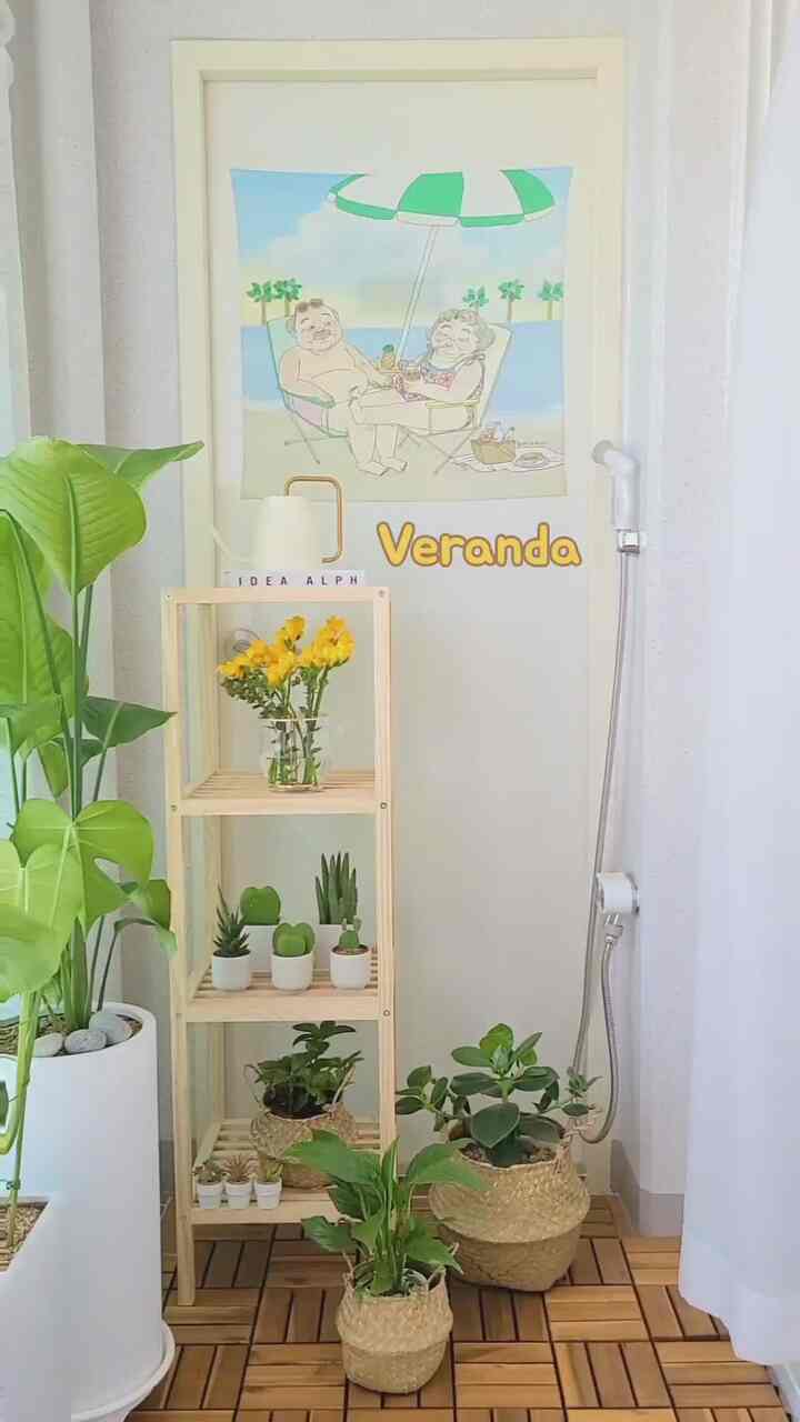 Beranda adalah ruang favoritku🌿
Jika Anda melihat yang berwarna hijau 
Pikiran saya stabil dan saya merasa sangat baik😊

Saya ingin menciptakan suasana resor.
Saya memasang poster di pintu yang kosong. 
Lucu sekali dan aku menyukainya haha🏖
Semoga musim panas sejuk semuanya🌊

instagram @minnn_ji2
