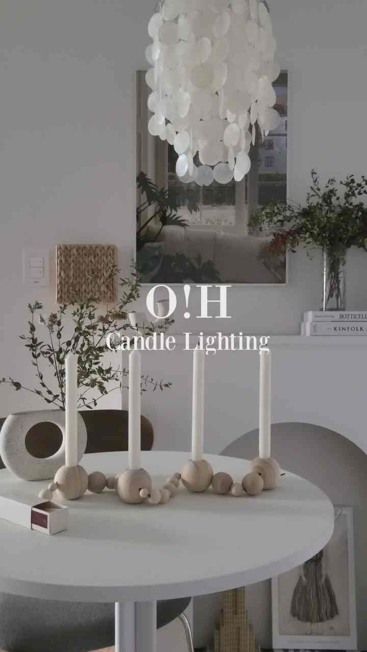 I don't think there's anything better than candles to create an atmosphere♡