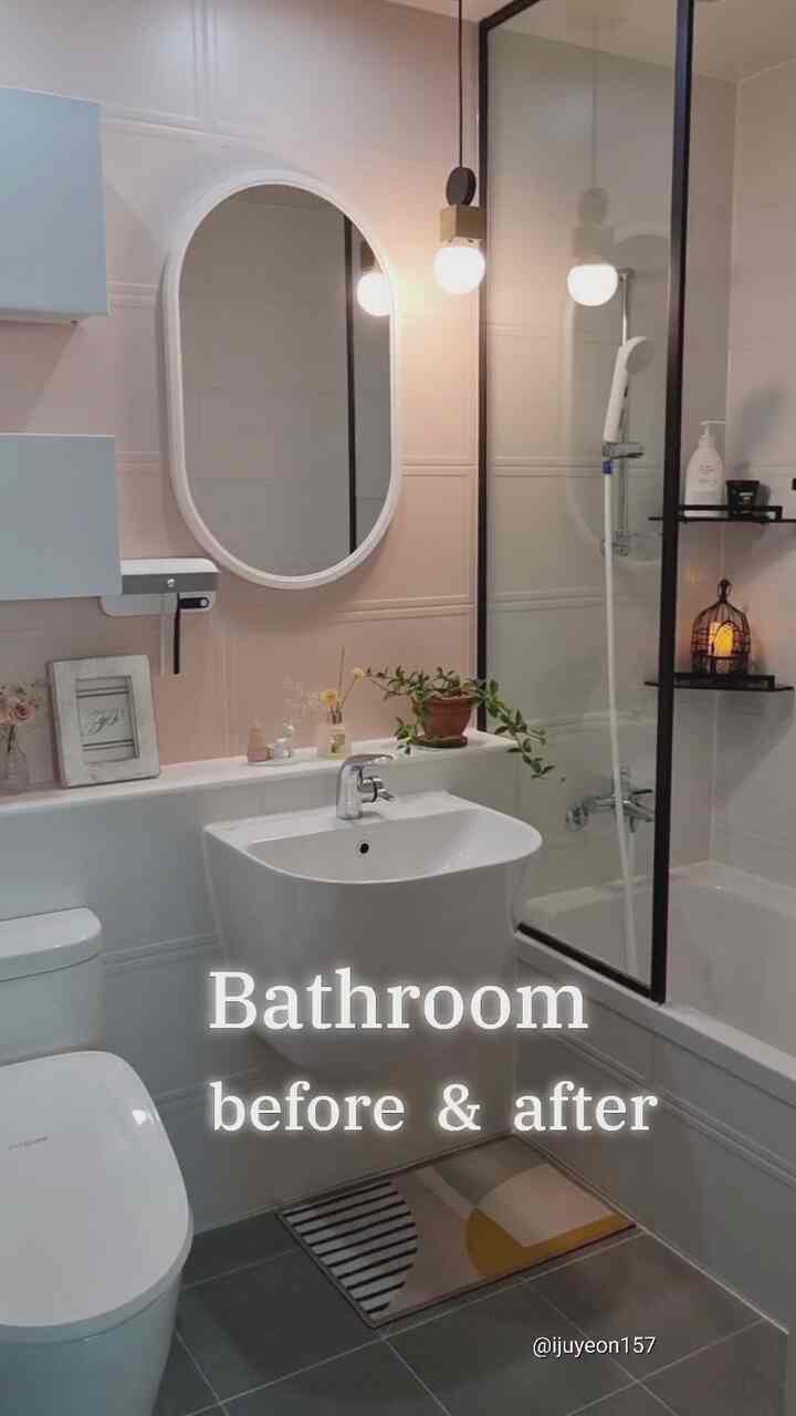 White-toned bathroom featuring a sink and bathtub with a clean and minimal modern interior