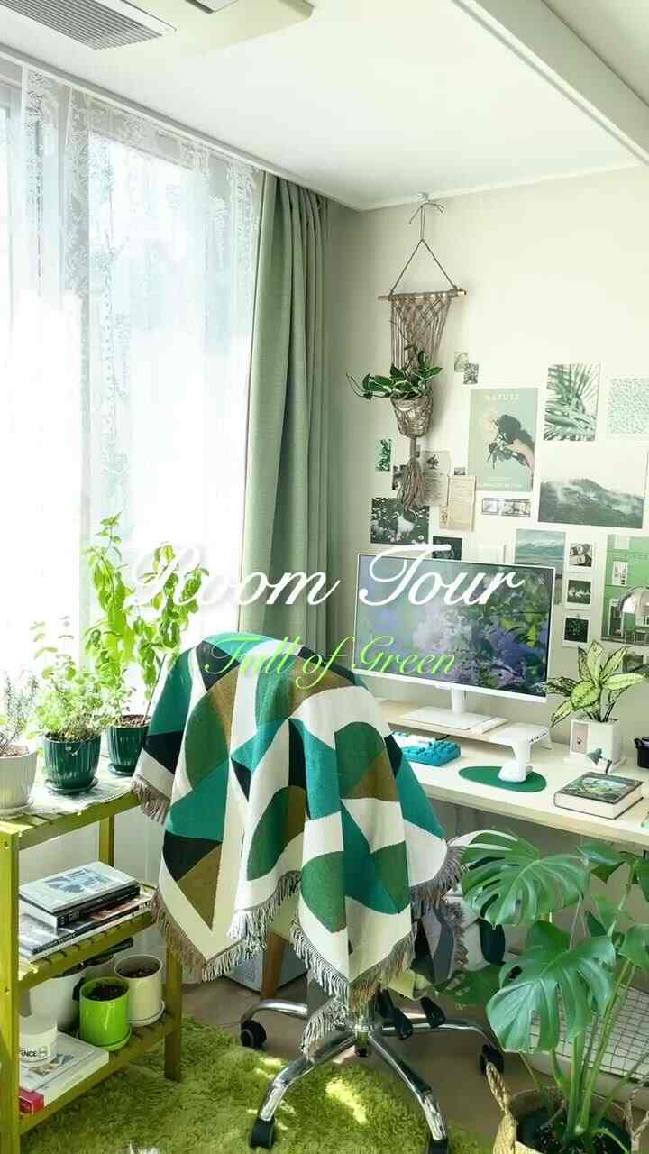 I created a fresh and cool atmosphere with plants✨
It feels like a breeze is blowing even in summer!

https://www.instagram.com/sudal_home/