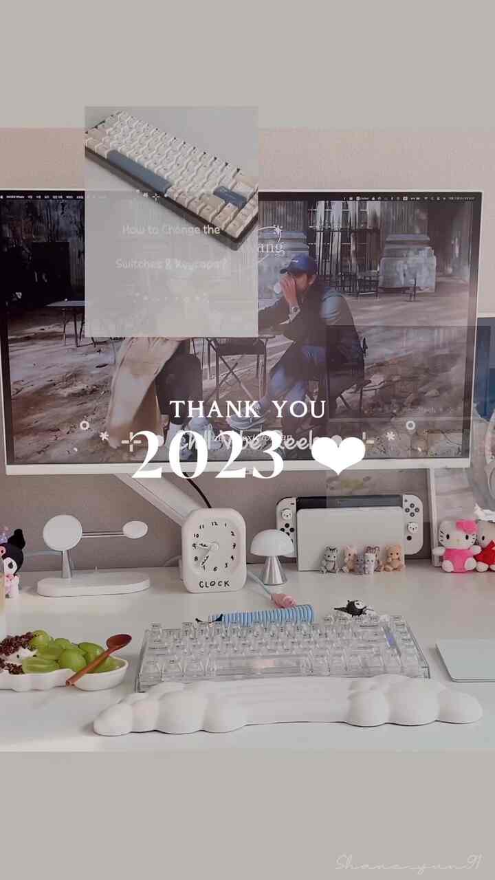 2023 リキャップ⭐️

2023年 Shane_Deskを覚えて、✨
2024年にはもっと幸せで良いことだけいっぱいになりたいです💗💗

Happy New Year🎉♥️







#recap #2023年総決算 #キーボード 
#デスクセットアップ #デスクテリア 