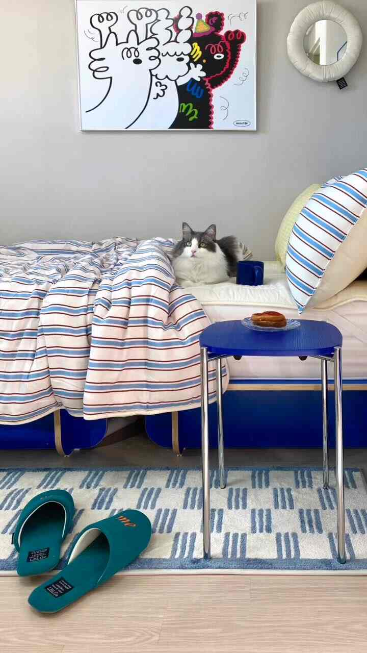 遅くなってもエアコンの故障問題に苦しい
日々だったけど..!😇
今はまた電装版の間違う天気です！
夜に冷たい風に入って窓が閉じて寝ましたね。
韓国四季を見直すと間違っていたが、
本当に秋が短くなる感じ🥲🍂🍁🥮🤎

起きて猫チェックするのは執事のルーチンなんですけど、
私たちの猫の朝、鼻も耳も冷たくて..😳
そっと溶けてベッドに連れて行く
優しいのかそのまま寝たんですよ。💫✨
狩猟布団で芽を変えて置くのは良かったが、
朝ごはん柔らかい肌触りで
起きたくないのが罠… 🤫

ヌビジオ深く眠るストライプ「ヘルシンキカラー」を使用しているのに、きれいで両面なので本当にいいと思います！
私たちの束とよく似合って幸せです🐰🤍💫🤍💫
楽しい夜を過ごしてみましょう。🐾🛌

＃製品提供＃ヌビジオ＃布団＃布団布団＃深く寝る＃ストライプ＃ミッドセンチュリー＃四季布団＃ストライプ布団＃ストライプ枕カバー＃マットレスパッド＃ベッド＃寝室インテリア＃寝具＃額縁#ムエテ 
#muulibox #ミュリーボックス #マキシマリスト #マキシマリストモアラ #カラーインテリア #ブルーインテリア  