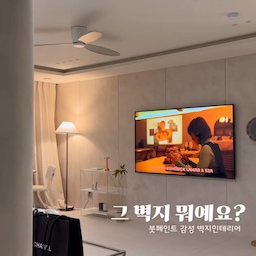 집스타를 하며 가장 많이 받은 질문은
바로 “ 그 벽지 뭐예요?” 입니다:)
일반 벽지와는 다르게 페인트칠한 듯한 질감이 매력적인 이 벽지는
사실 벽지가 아닌 필름인데요.
바로 영림의 발렌포그 필름이예요!
유럽미장이나 페인트칠한 벽지처럼
색깔이 일정하지 않고 자세히 보면 붓의 질감이 살아있는 듯 보이는데요
그래서 빛과 조명 분위기에 따라 제각기 다른 이미지로 표현되더라구요!
가정집 보다는 갤러리,레스토랑을 연상케 하는 연출이
가장 큰 장점인데요
무몰딩의 방문에도 붙일 수 있어 
집 벽을 하나의 컬러로 통일 할 수 있다는 것도 매력적인 것 같아요
필름 폭의 특성상 세로로 줄이 간 틈이 생기는 점이 처음엔 신경쓰였는데
오히려 포인트가 되어 그 점도 맘에 들어요😍
컬러는 네가지! (영상속에 있어요)로
추구하는 이미지에 따라 선택할 수 있어 더 맘에 드는 발렌시리즈!
내돈내산 인테리어 소개
영림 발렌포그 필름 후기 끝~
#그레이벽지 #인테리어 #30평대인테리어 #신혼집인테리어 #영림 #발렌포그 #오늘장면한컷 