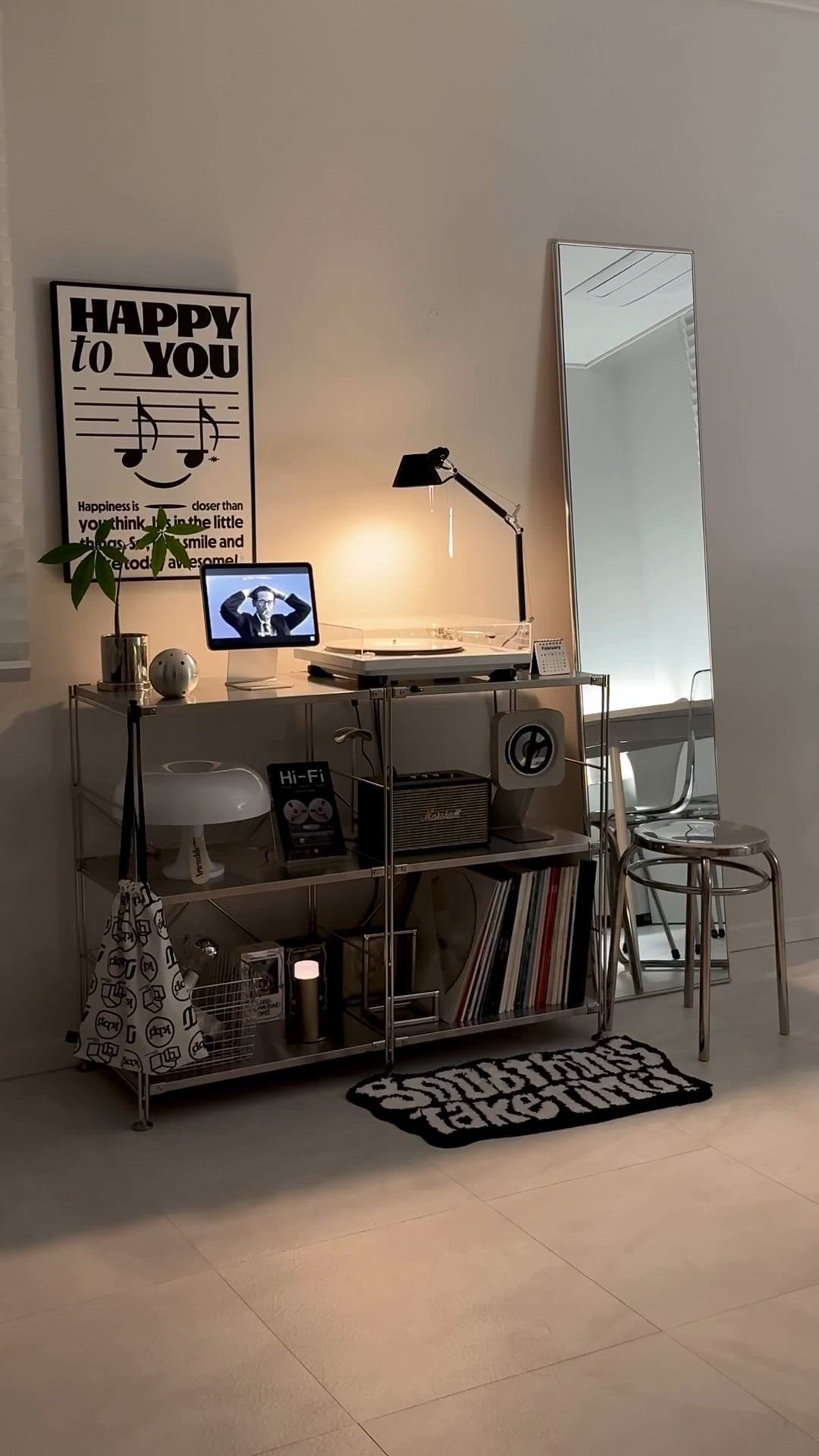 Good Things Take Time Tufted Mini Rug user photo