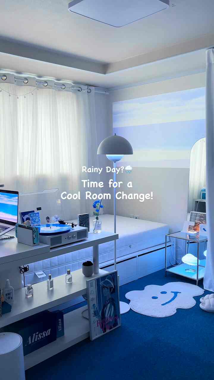 Cool Room Change on Rainy Days 🌧️✨

雨の日、部屋の中に涼しい波を呼び込む。
ブルートン寝具と波ビーム、ディフューザーまで
同じ部屋ですが、全く違う気分です💙

＃ナダウンスペース＃5平原ルーム＃CoolRoomChange＃RainyDayVibes＃部屋を飾る＃ブルーインテリア