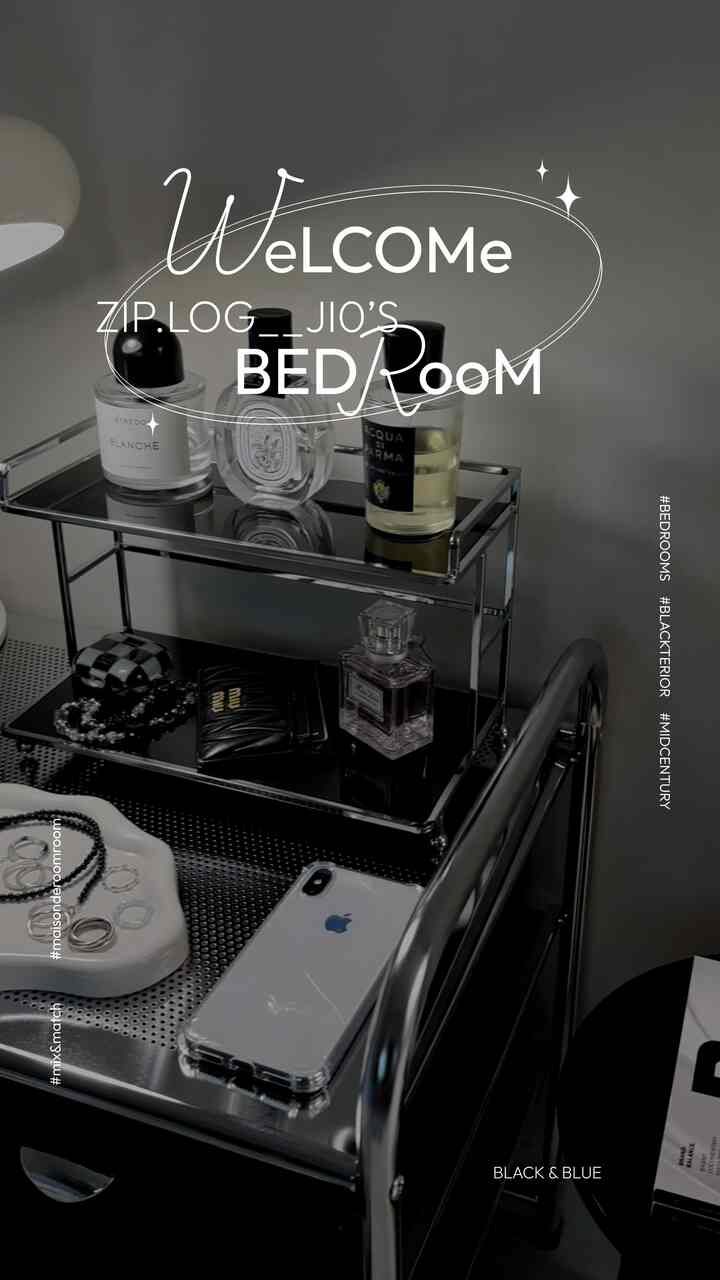 🖤WELCOME ZIP.LOG__JI0’s BEDROOM🖤

リビングルームは明るく軽く飾られていますが、逆に寝室は暗く静かに！
ブラックとブルーをメインカラーで寝室を居心地よく飾ります🖤

私にはこの空間で一日を終える大切な空間です🫶




今日の家＃ブラックインテリア＃ベストリビング＃メドンルーム