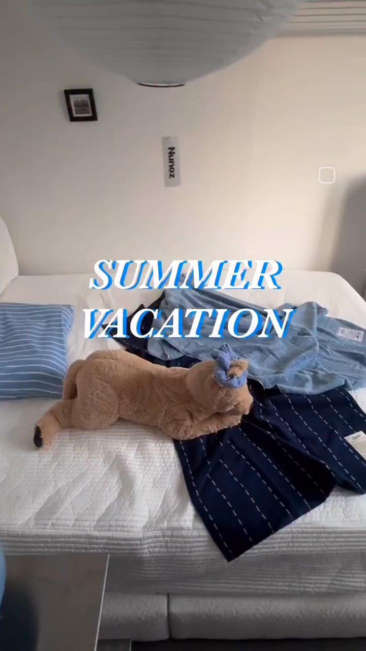 Denim Stitch Oversized Beach Bath Towel user photo
