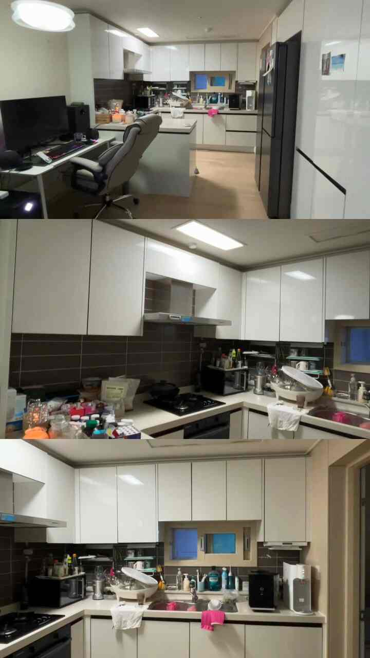 1年前。
結婚しながら夫が住んでいた月世集に入ることになりました。 

部屋の頭蓋にはいろいろな種類の雑動サニー😍
使わないコンピュータから机、剥がれない運動器具箱、ごみ、使わない食器洗い機、20年は振り返る服などなど大騒ぎでもありませんでした。 

お部屋はおじいちゃん買うような壁紙とマッチしない収納場たち。 

キッチンは天板に上がっている巨大なビタミンたちとコンピュータデスク。 

まさに総体的難局でした。 

にんじん販売をしてもニンジンの温度が58度まで上がりました。 

部屋3つの壁塗装、化粧台と玄関フィルム＆照明ledで交換だけで新集になりました！ 🥹🍀 

今数ヶ月後には新しい家に引っ越す予定だから家主の方が家を出したのに見に来る方ごとにすぐに契約すると言われました。 
私たちは早すぎて次のテナントが救われるので、新しい家のインテリアは終わらずに出なければならない状況になりました。 
＃月世＃インテリア＃引越し＃インテリアデザイン＃ビポエフター

＃ウォールハウスインテリア＃インテリアアクセサリー＃ビフォン＆アフター＃ウォールハウス＃インテリア 