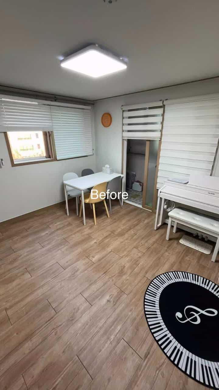 1000/40 ワンルーム before & after
 -
一生懸命手足を売って私と合った家を救いました。 
皆様もぜひご滞在の際に快適なお座敷をお求めください:) #자취 #자취방  #원룸인테리어소품 #오늘의집 
