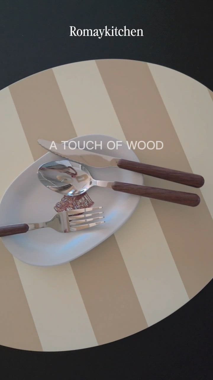 Walnut Handle Flatware user photo