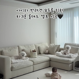 #제품제공 #파크론롤매트
애개육아집엔 필수로 있어야 할 거실매트!
사실 인테리어를 포기할 수 없어 시공을 알아봤지만
가격이 만만치 않더라구요,
그러다 알게된 파크론 롤매트!
원하는 곳에 원하는 사이즈로 셀프로 시공 가능하고
인테리어도 해치지 않아 바로 선택했어요🫶🏻
한달 가까이 사용해봐도 단점을 아직 발견하지 못할만큼
너무 만족하고 있어요!
1.7cm 두께감으로 쿠션감도 좋으며
탄탄한 내구성 또한 좋더라고요!
아이와 반려견 모두에게 안전을 지킬 수 있어요!
𝐓𝐡𝐚𝐧𝐤𝐬 𝐭𝐨 🏷️ @parklon_
#파크론 #유아매트 #거실매트 #층간소음매트 
