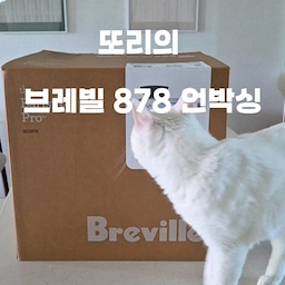 #커피존완성템 
오랜만의 기록은 또리와 함께 브레빌 878 언박싱 ☕️📦
처음엔 패밀리 세일로 105만원에 살까 했는데, 색상을 직접 보고 싶어서  매장에 방문했다가 876과 878을 직접 비교해보고 결국 878을 선택했어요.
압력 게이지보다 디지털로 직관적으로 확인할 수 있는 점 
3초 만에 빠르게 세팅되는 점
라떼를 좋아해서 스팀 성능이 조금 더 좋은 점까지 
저에게는 878이 더 잘 맞더라구요☕️
화이트와 실버 사이에서 끝까지 고민하다가 공간의 분위기를 딱 잡아주는 실버로 결정. 지금도 대만족 중이에요. ✨
📍 구매처 : 브레빌 성수 @brevillekorea
💰 구매가 : 129만원 (프로모션 11만원 할인) 
🎁 매장 구매 혜택 : 사은품 + 에스프레소 교육 약 2시간 
☕️ 추가로 좋았던 점 : 트레이너님의 자세한 설명, 최신 제조 제품
그래서 패밀리 세일 대신 매장에서 구매했는데 지금 생각해도 참 잘한 선택 같아요. :)
#브레빌878 #브레빌 #에스프레소머신 #홈카페 #브레빌성수